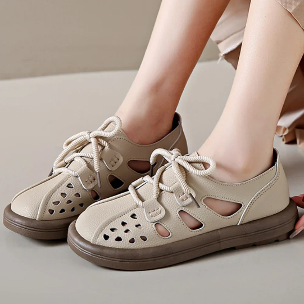 Women Sneakers 2024 New Summer Non-slip Mommy Shoes Women Flats Fashion Ladies Casuals Sneakers Woman Walking Designer Shoes