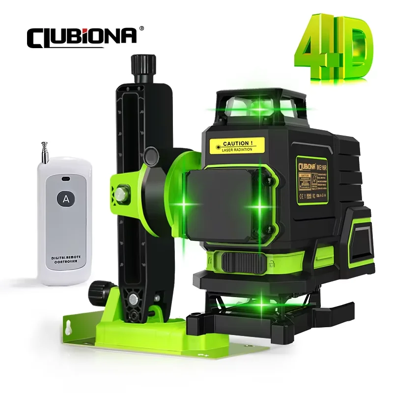 CLUBIONA 4D ME16R Đức Laser Core ABS Mới & Vỏ Cao Su Dòng Laser 360 Có Điều Khiển Từ Xa Và 5200mah Pin Li-ion