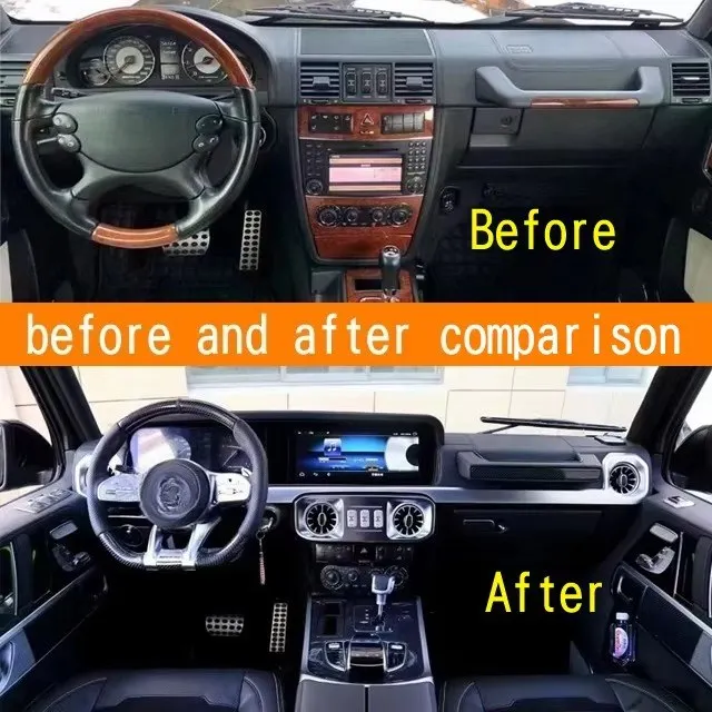 G Class Interior Upgrade Kit Central Control Seat for G350g500g550 to G63/G65 Auto Parts
