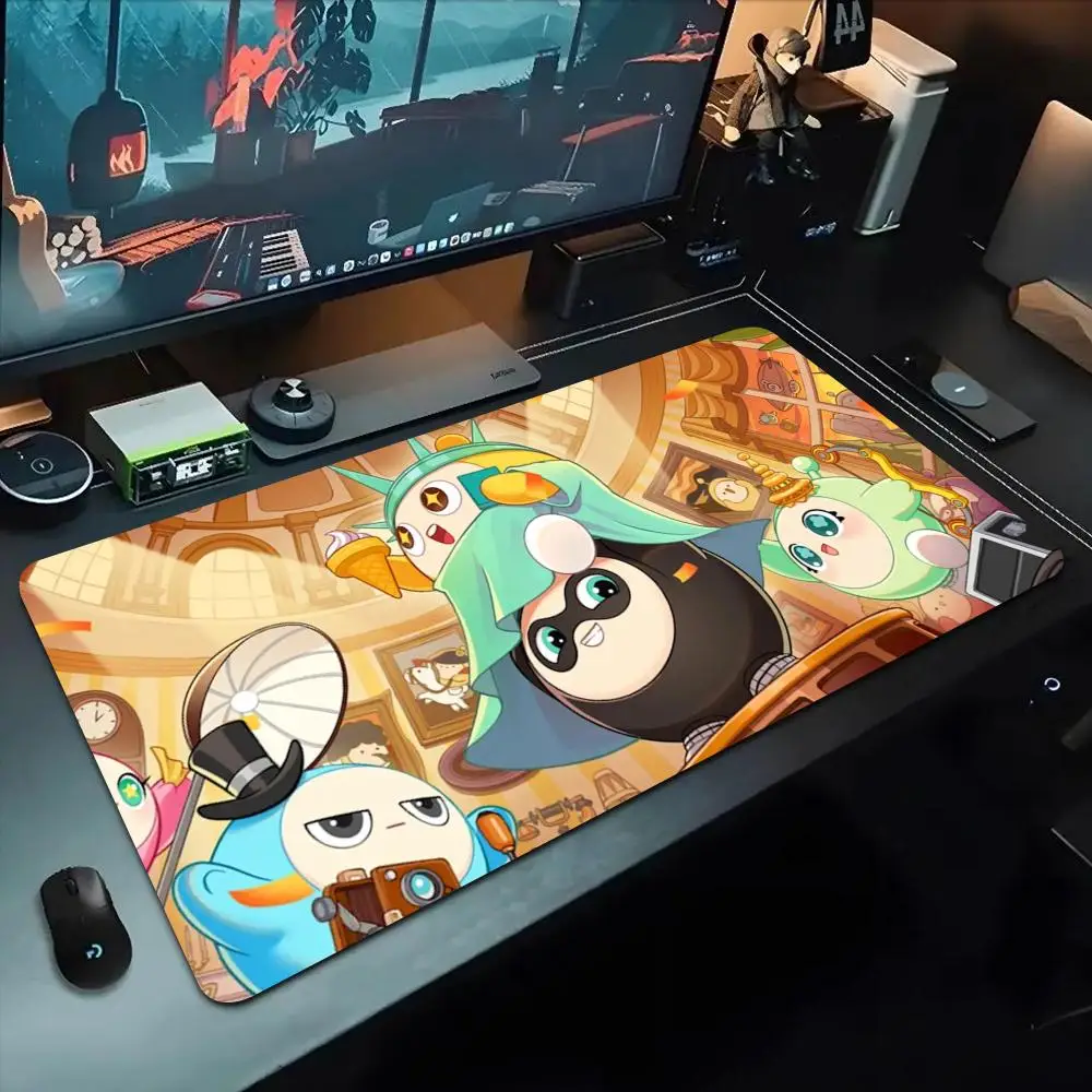 

Game eggy party Mouse Pad 500X1000 mm Large Gaming Mousepad Gamer XL Rubber Otaku Keyboard Pad Laptop Desk Mat