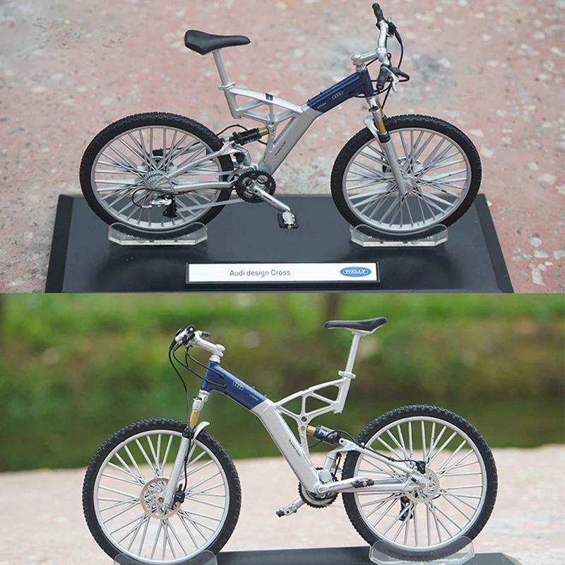 1:10 Scale BMW Simulation Alloy Bike Model Road Mountain Bicycle Static Display Souvenir Decoration Toy Gift