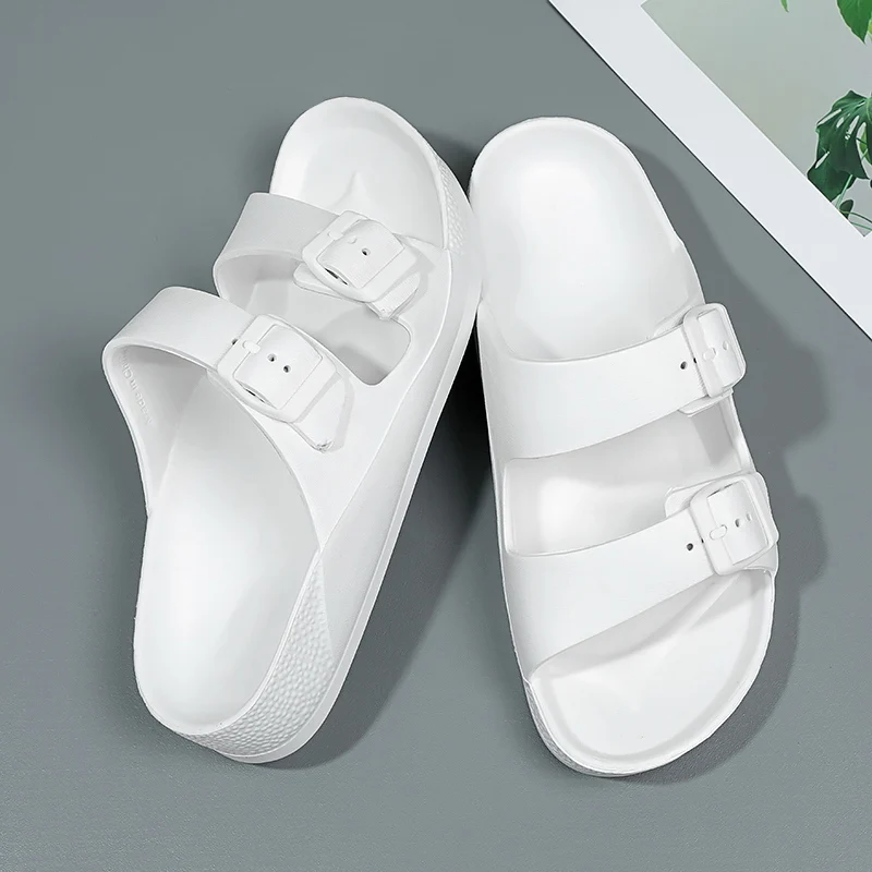 2023 Summer Men\'s Sandal Women Men Slippers Soft Sandals Women Beach Casual Shoes EVA Slides Original Men Flip-flop Lightweight