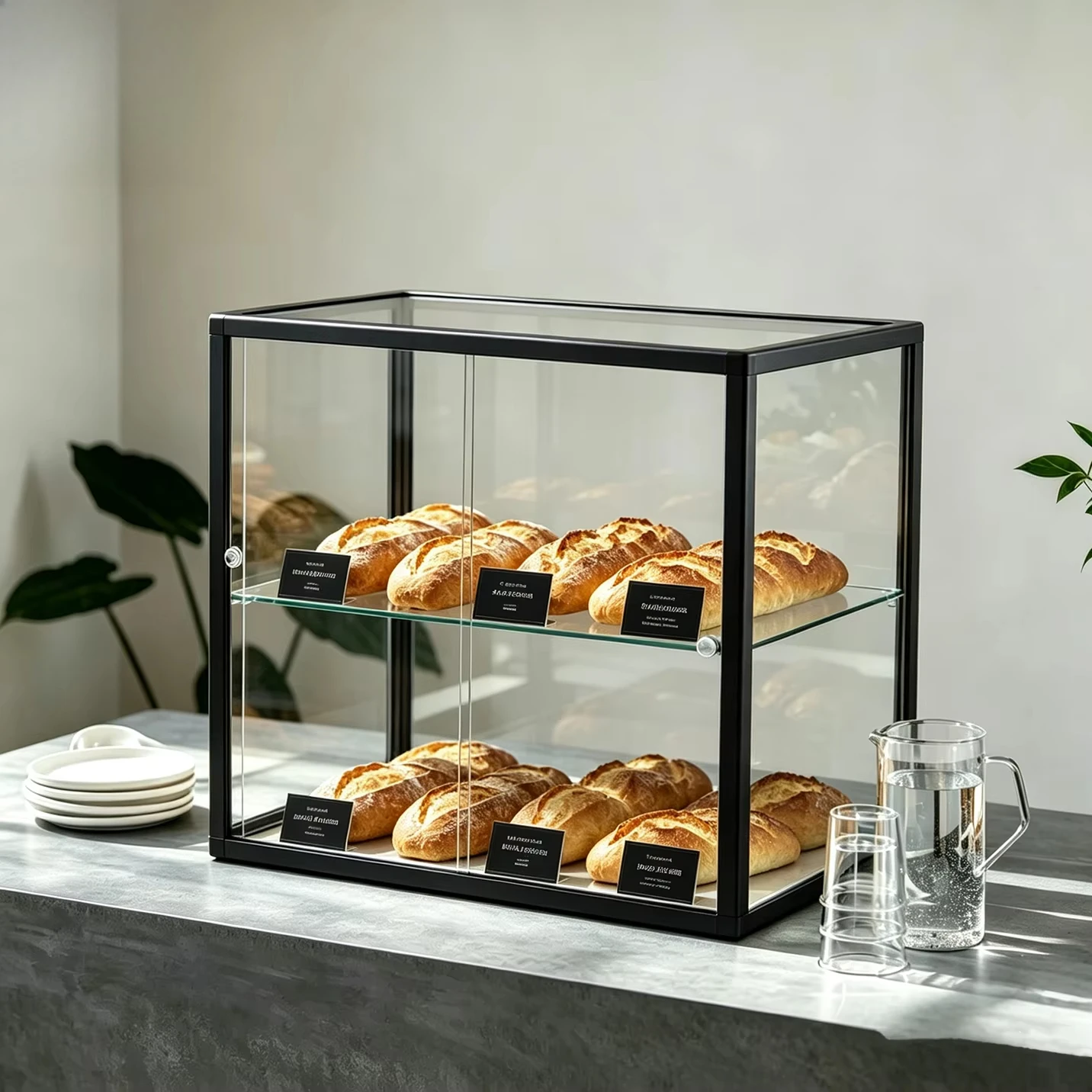 Kotak Display Makanan Akrilik - Display Case Acrylic ulasan dan harga