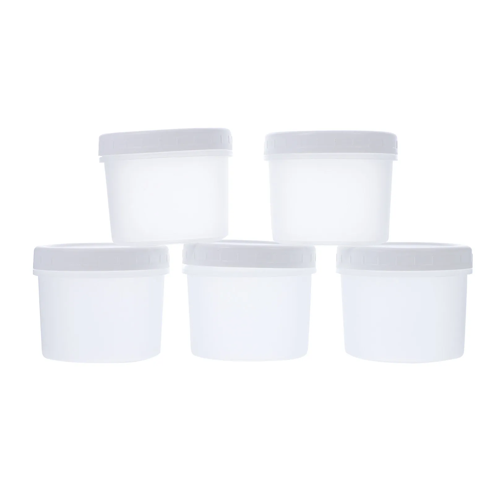 5Pcs Ice Cream Box High Quality Leak Proof Containers Perfec