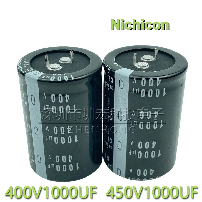 2-10pcs Brand New Original 450v1000uf Nichicon 400v1000uf Aluminum Electrolytic Capacitor For Welding Machine Inverter