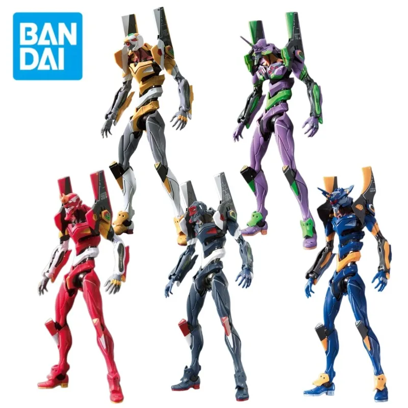 Модель Bandai Neon Genesis Evangelion RG EVA 00/01/02/03/04/06/08a WEAPO SET, аниме-фигурка, сборная модель, игрушки для детей.