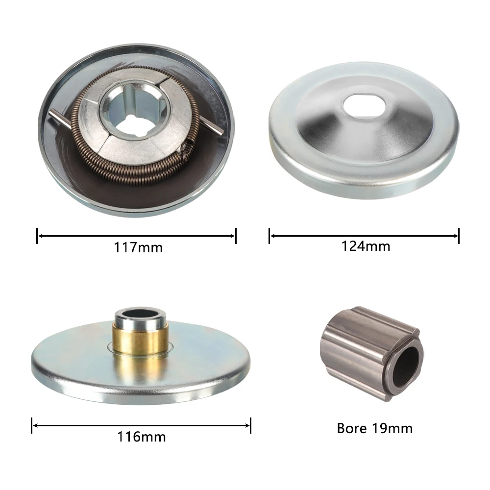 Driver Pulley Replacement For 30 Series Go Kart Torque Converter - 3/4" Bore For 6.5HP 212cc Engines