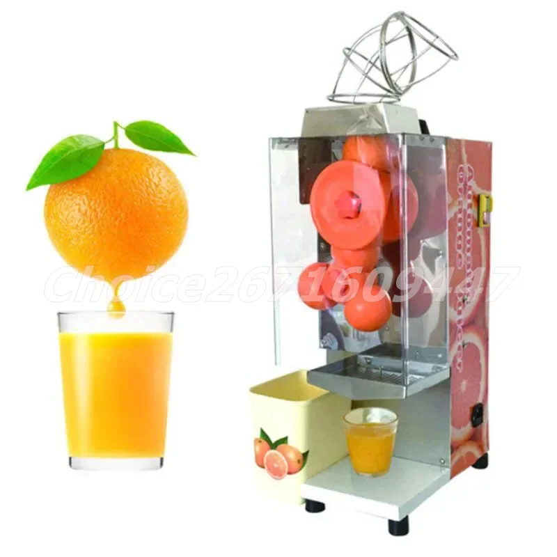 8-10pcs/Min Auto Orange Juicing Squeezing Machine Commercial Oranges Lemon Juicer Extractor Electric Orange Juicer Press Machine