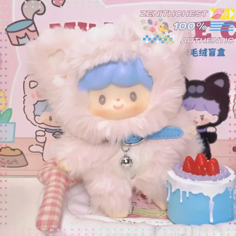 Authentieke Zzoton My Little Cat Series Blind Box Trendy Schattig Spelen Vinyl Speelgoed Hanger Decoratie Kinderverjaardagscadeau Koning Zhuo