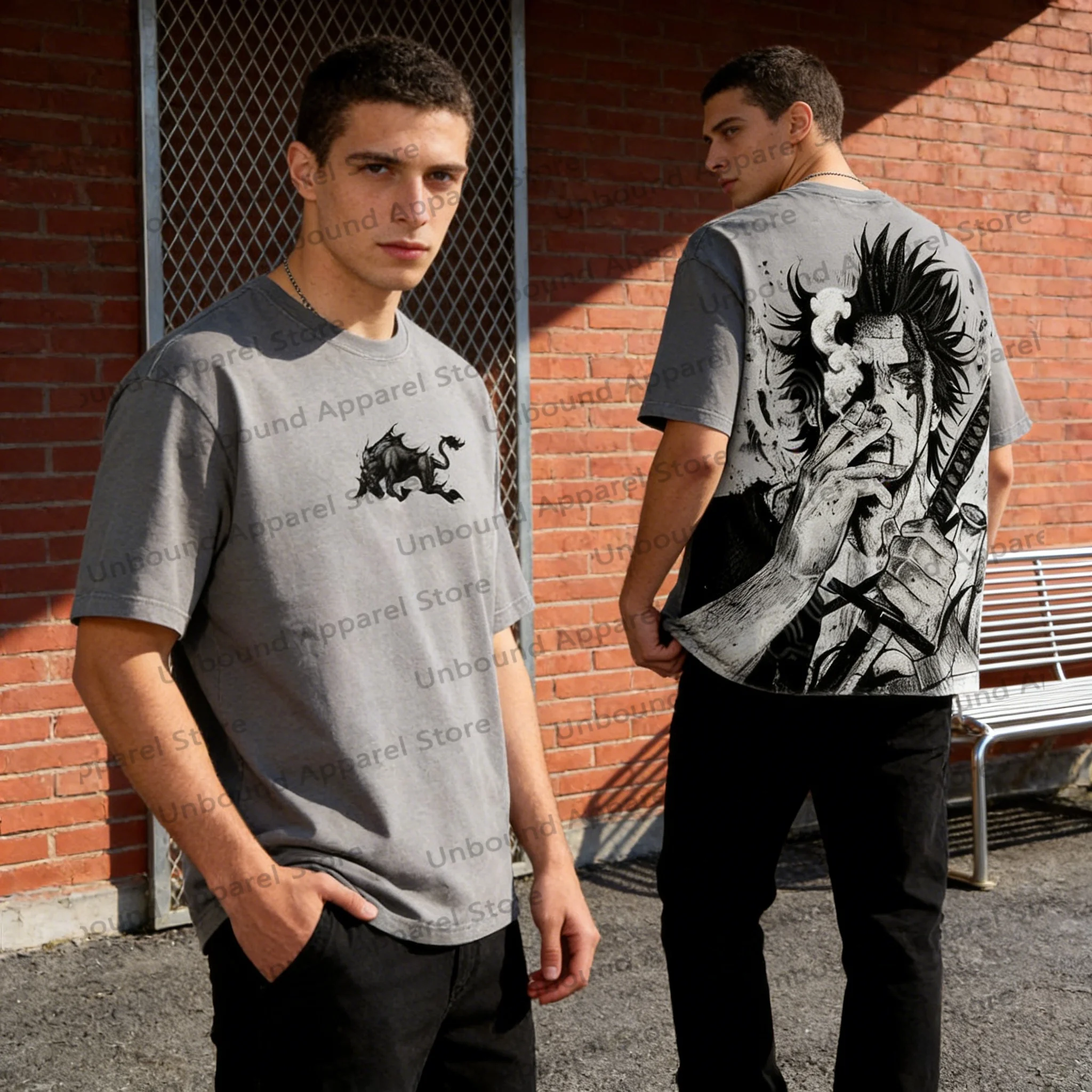 2026 Hot Yami Sukehiro Graphic Black Clover Manga T-shirt New Oversized Men and Women Casual Street Wear