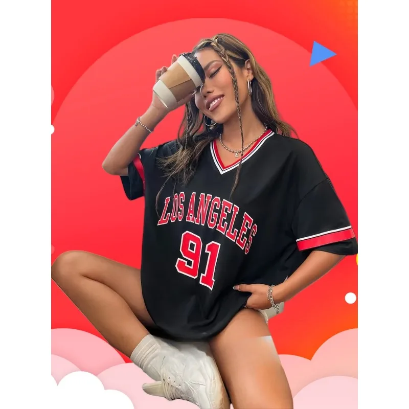 

3D печать в стиле MOTO-Harajuku # 91, популярная футболка для девочек с короткими рукавами, быстросохнущая и удобная.