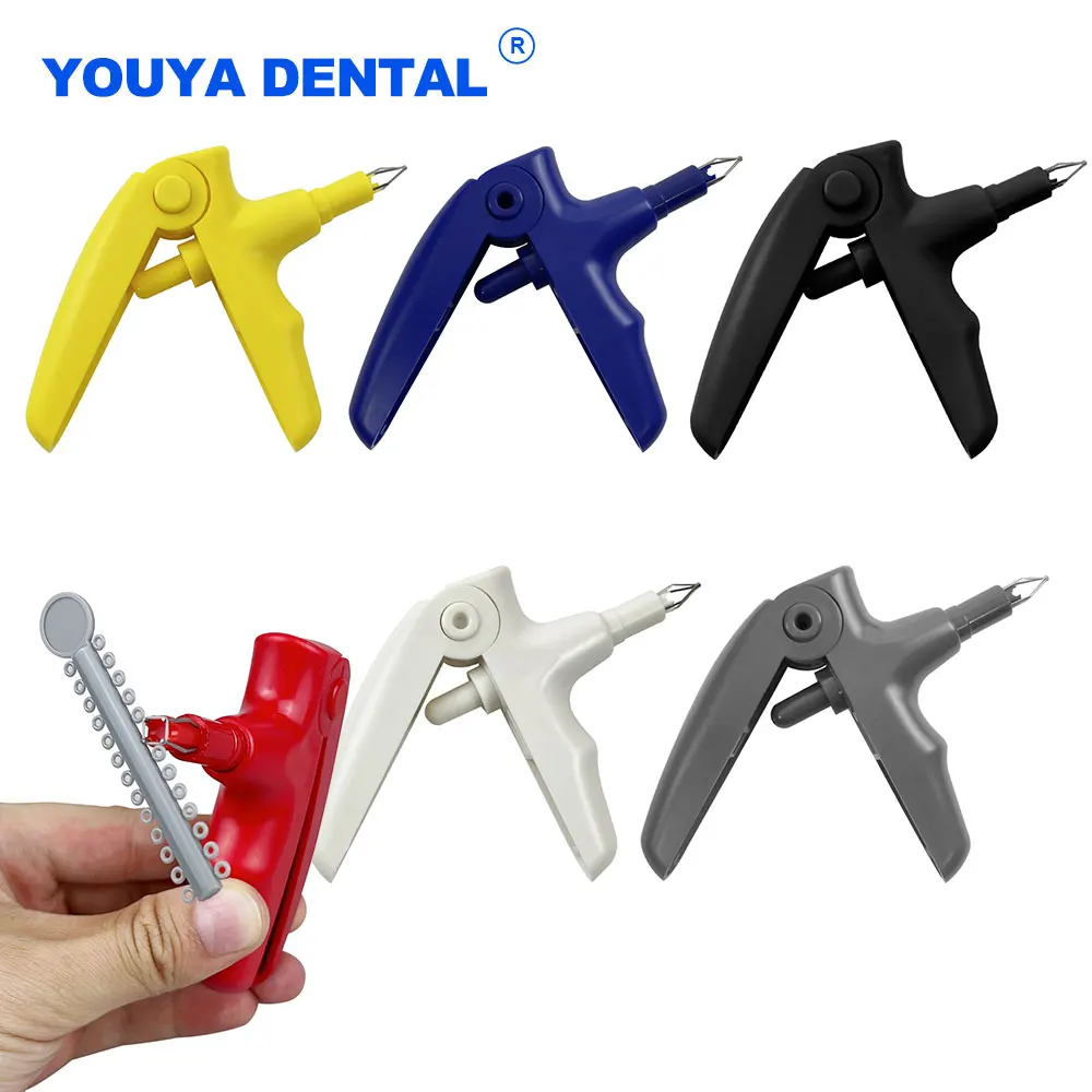 

Dental Orthodontic Ligature Gun For Elastic Ties Bands Dentistry Dispenser for Teeth Braces Dentist Material High Strength Tool