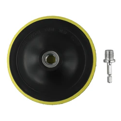 3-7 Inch Backing Pad Angle Grinder Wheel Sander Disc Car Polishing Plate With M10 M14 Thread Adapter For Auto Bonnet Polisher