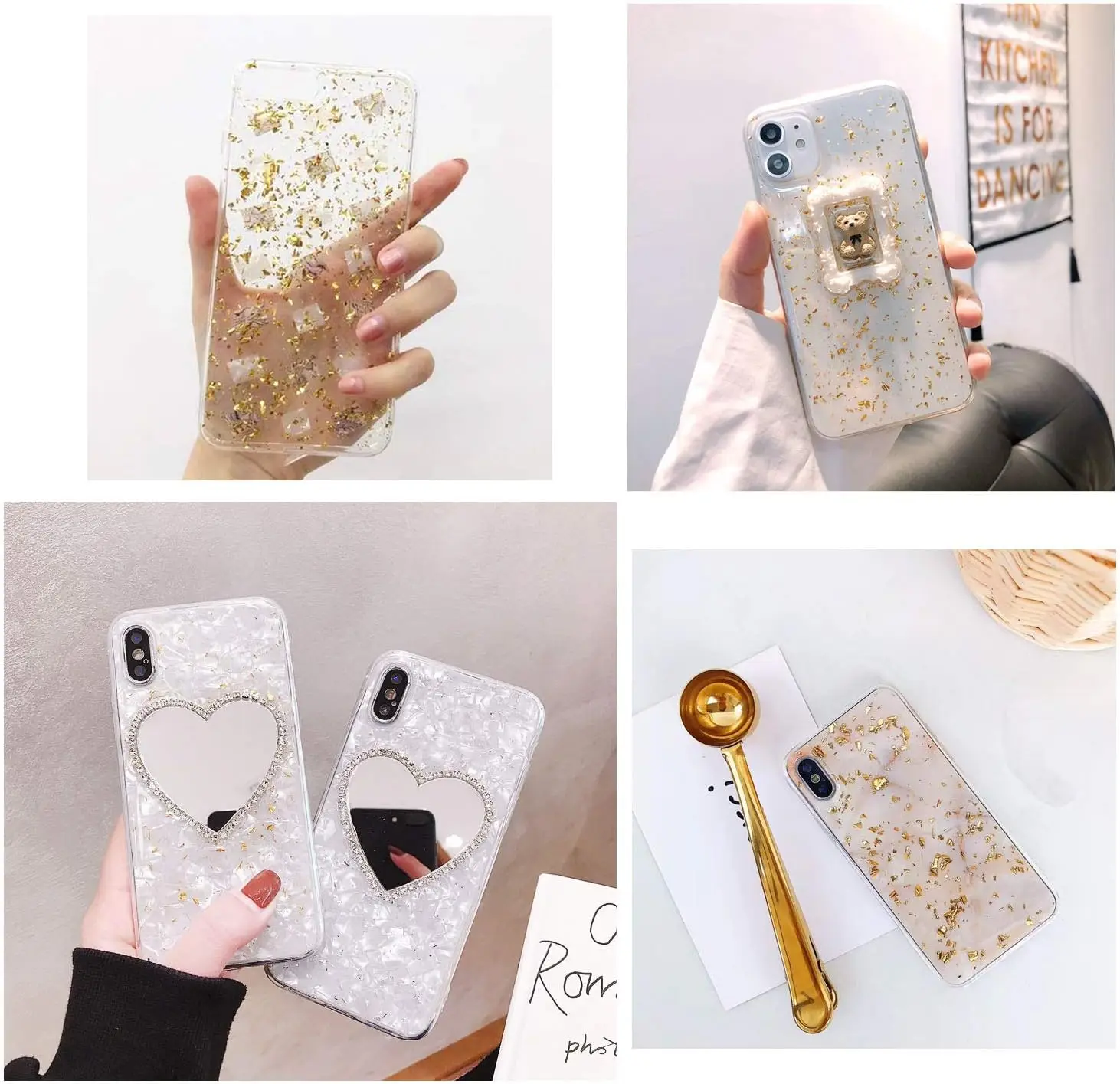 Colorful Gold Foil Flakes 3