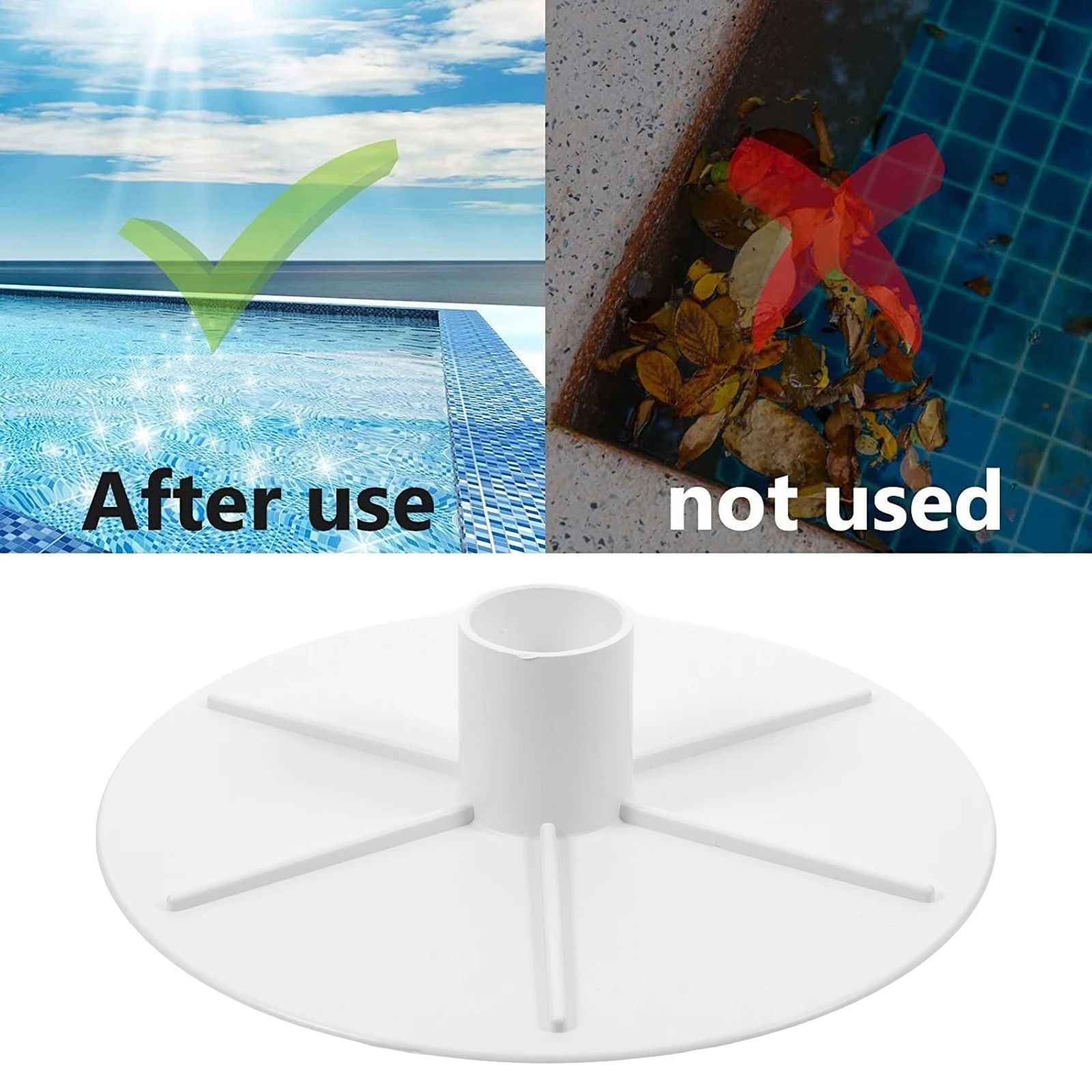 Skimmer Cover Adapter Plate for Vacuum Lid Protector Flap skimmer vacuum plate pool skimmer