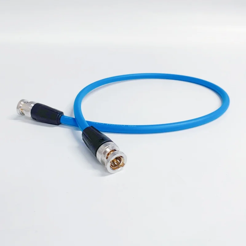 12G 4K HD SDI Flexible Video Patch 75 Ohm Coaxial BNC Cable for Camera Monitor Broadcast Analog Digital, ENG/EFP Canare LV-61S