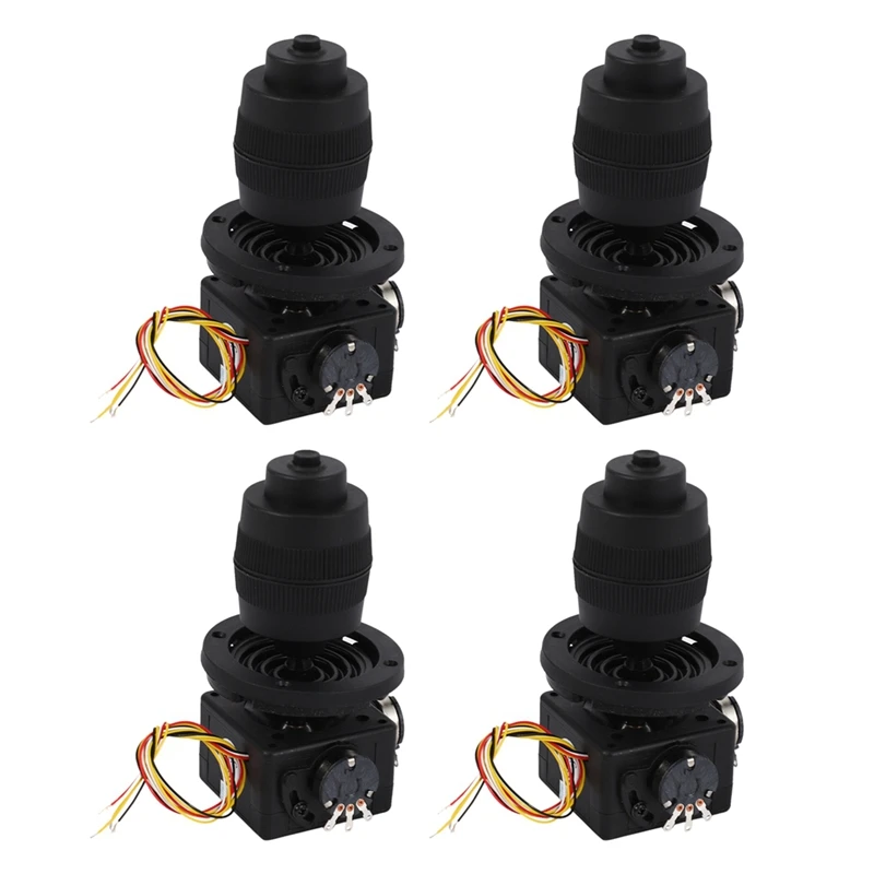 

4X Electronic 4-Axis Joystick Potentiometer Button For JH-D400B-M4 10K 4D Controller With Wire For Industrial