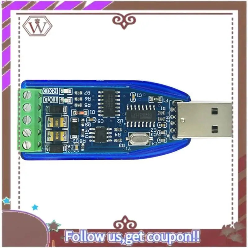 Latest 3X USB To RS485 Communication Module Bidirectional Half-Duplex Serial Line Converter