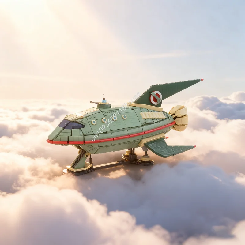 3777 pezzi MOC Planet Express modello blocchi di costruzione architettura regali di Natale fai da te idea creativa giocattolo educativo mattoni per bambini