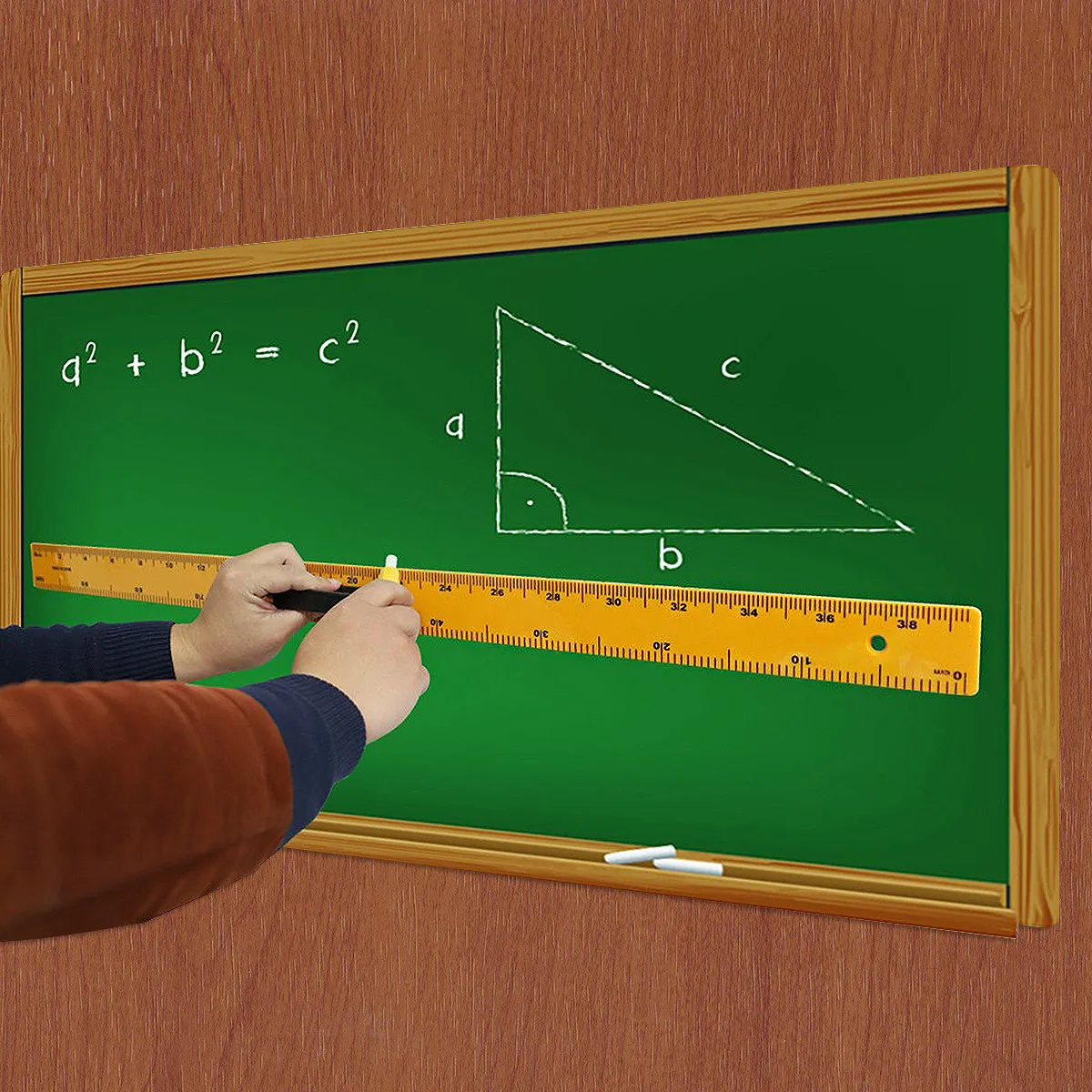 student-ruler-stationery-math-teaching-measuring-measurement-tool-with-handle-plastic-sectional