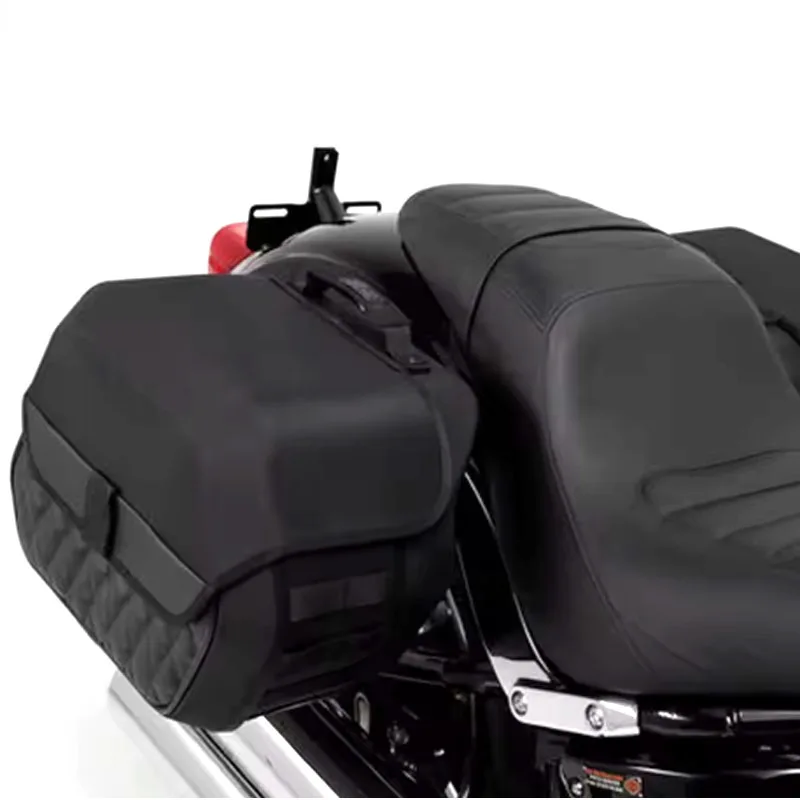 Motorcycle Luggage SaddleBags For Bonneville Speedmaster 2018-2023 Traveling Side Bag 19.5L High-capacity