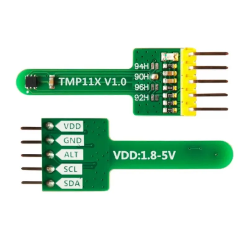 1Pcs/lot New TMP119 TMP117 Digital Temperature Sensor Module TMP1179A TMP117A High-Precision Temperature Measurement Module