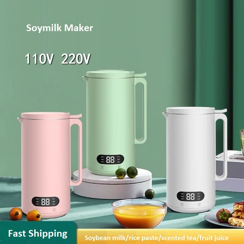 

110V 220V Mini 350mL Soybean Milk Maker Soymilk Blender Fruit Juicer Machine For Breakfast