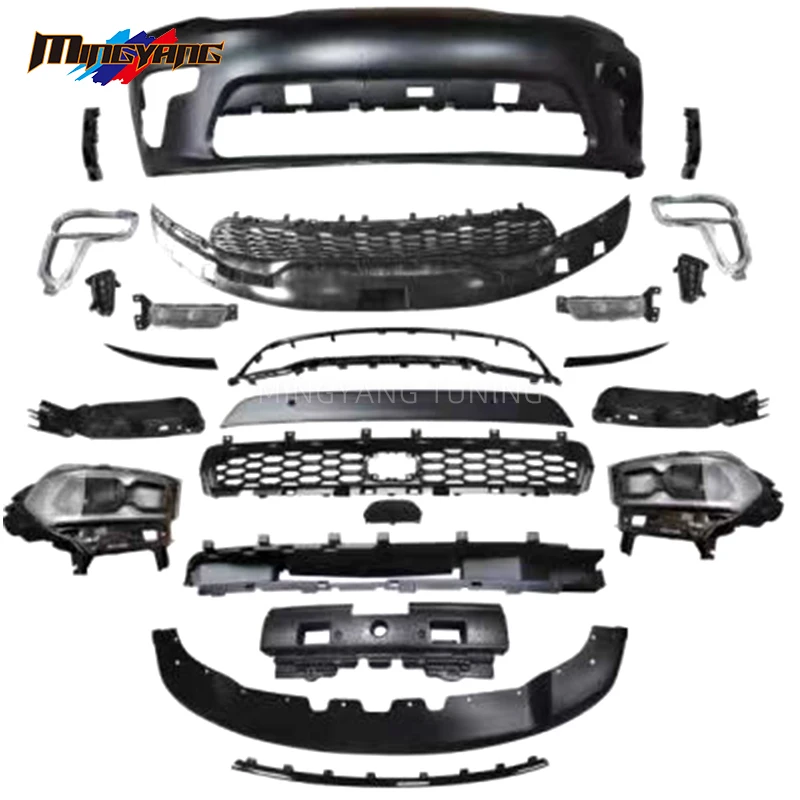 

High Fitment Facelifts SRT Design Body Kit Car Bumper With Headlight for Dodge Durango 2011+ Bodykit