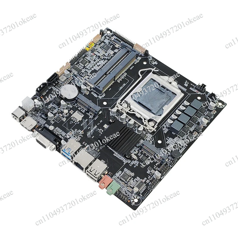 H81 all-in-one computer main board LGA1150 pins DDR3 memory 12-19V support MSATA 4th generation CPU