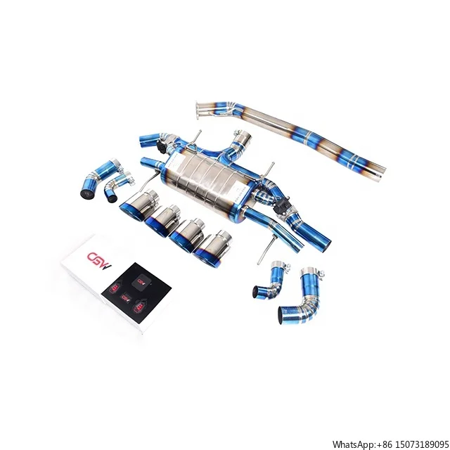 

High Performance Sound Valve Titanium Carbon Fiber Tips Exhaust Muffler Pipes for R35 3.8T 2008+ Catback