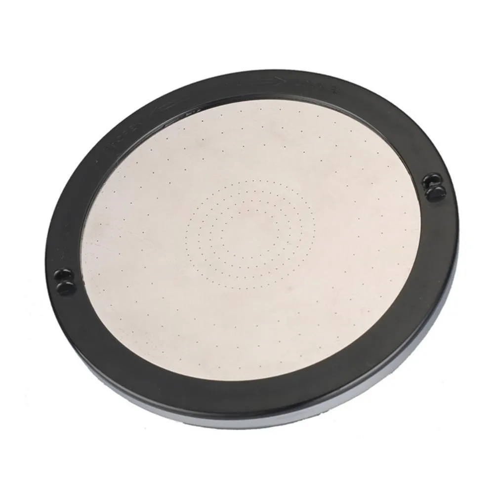 

6inch Shower Heads High Pressure Pressurized Technology Water-saving Round Shower Nozzle with Base Plastic