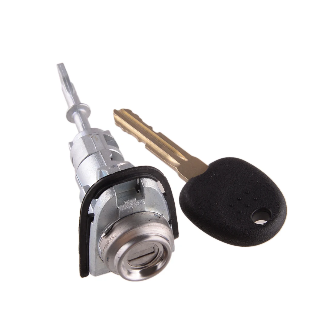 

Car Front Driver Side Door Lock Cylinder with One Key Silver Zinc Alloy 819701MA00 Fit for Kia Forte Koup 2013 2012 2011 2010