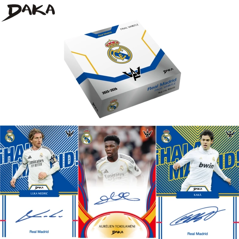 cartes-a-collectionner-officielles-daka-saison-2025-26-serie-real-madrid-stars-du-football-articles-de-sport-cadeau-de-collection