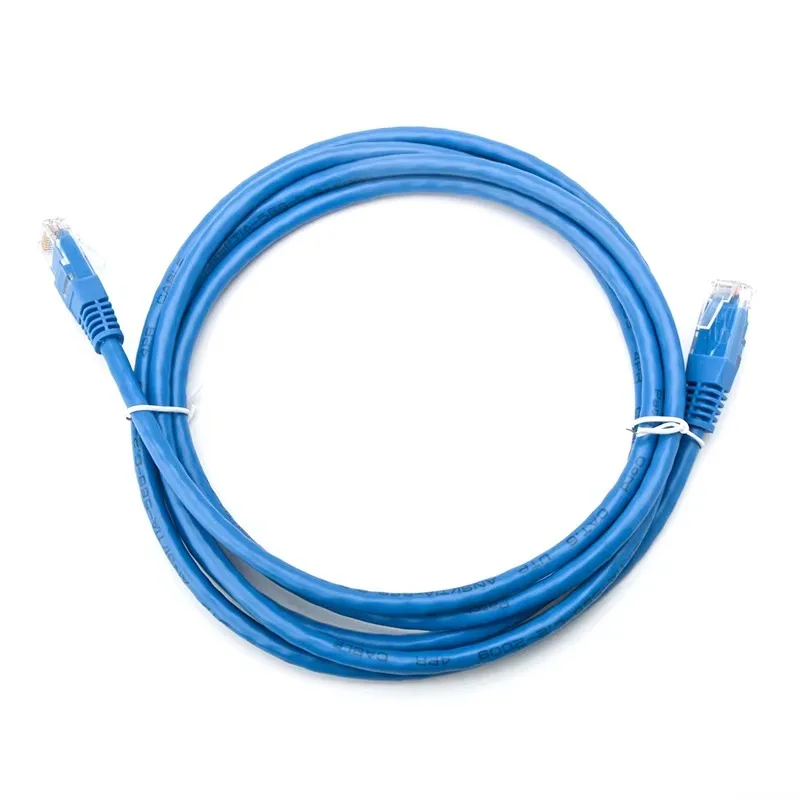 

【From China】2M 3 M 5M 10M Blue Rj45 utp ftp CAT6 23AWG Ethernet Lan Network cable Internet Computer Patch cord