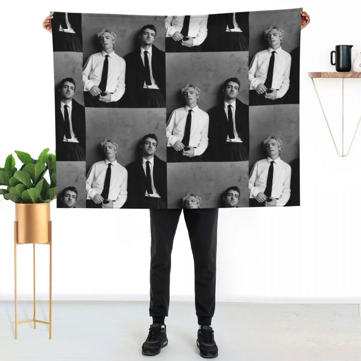 

The Driver Era Throw Blanket Compact Warm Blanket for Car Road Trip