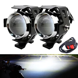 Motorcycle Headlight Front Foglight U5 12V LED Lens Spotlights projector light moto FOR Benelli TRK502 X TRK 502X 2021 TRK 502