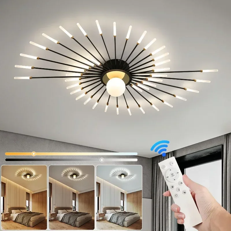 living room light Modern LED ceiling light upgrade Zhongshan home improvement light