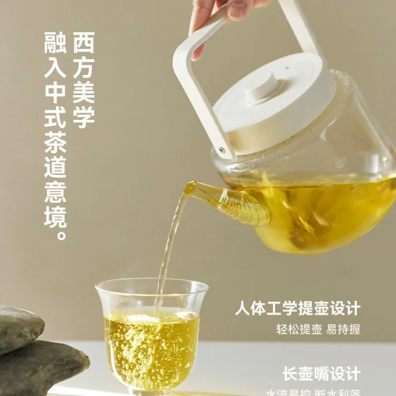 All-glass health pot stewing integrated office small tea boiling water