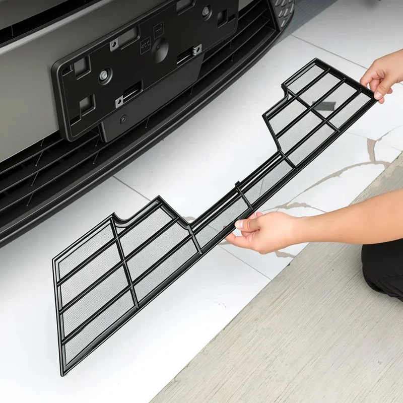 ABS Car Modify Front Bumper Center Intake Grille Cover For LEXUS ES 300H 2026-Present Front Buckle Insect Proof Net Accessory