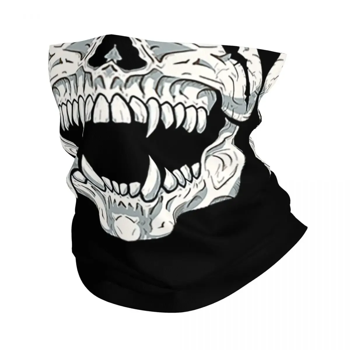 Maniac & quot Jet Upper Black   Bandana Neck Cover Printed Wrap Mask Scarf Multi-use FaceMask Riding For Men Adult Winter