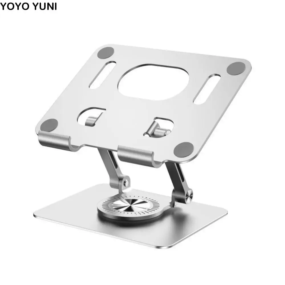 

360 ° Вращающаяся складная подставка для планшета, регулируемый многоугольный складной держатель для планшета, противоскользящий кронштейн для планшета из алюминиевого сплава, телефона