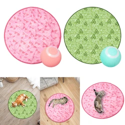 Automatic Funny Cat Toys Electric Motion Undercover Moving Bouncing Rolling Ball Interactive Toy For Indoor Cat  Pet Toy