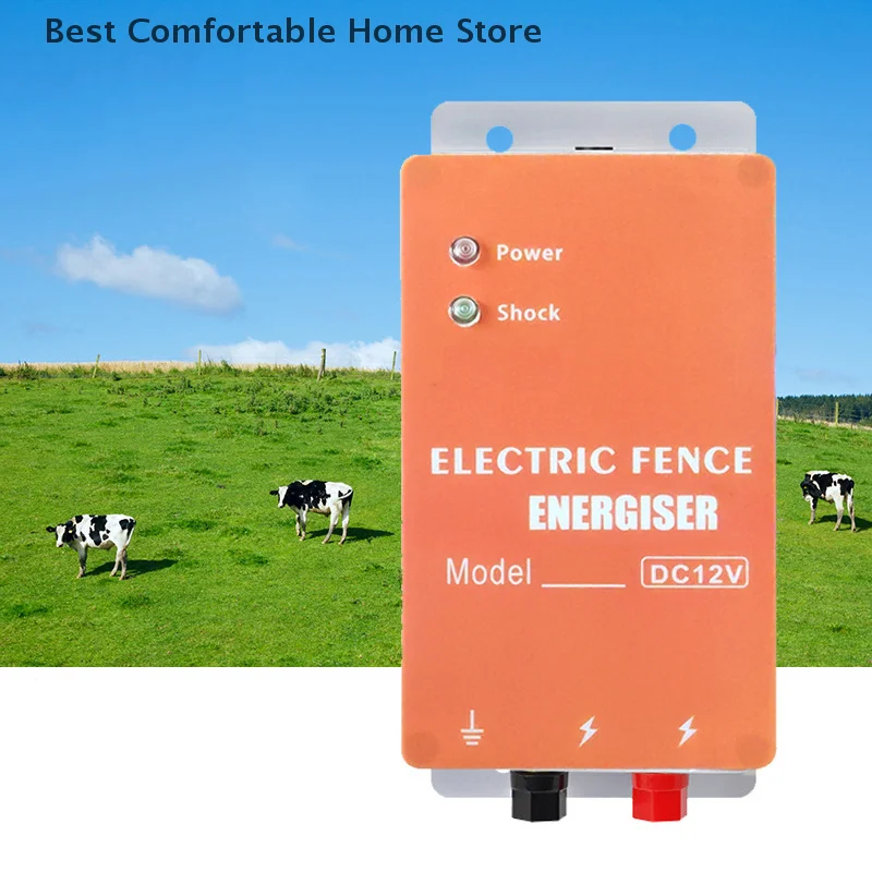 

Electric Fence 0.5 Joules Low Impedance Energizer Livestock Sheep Dog Pig Elephant Cattle Animals High Voltage Pulse Controller