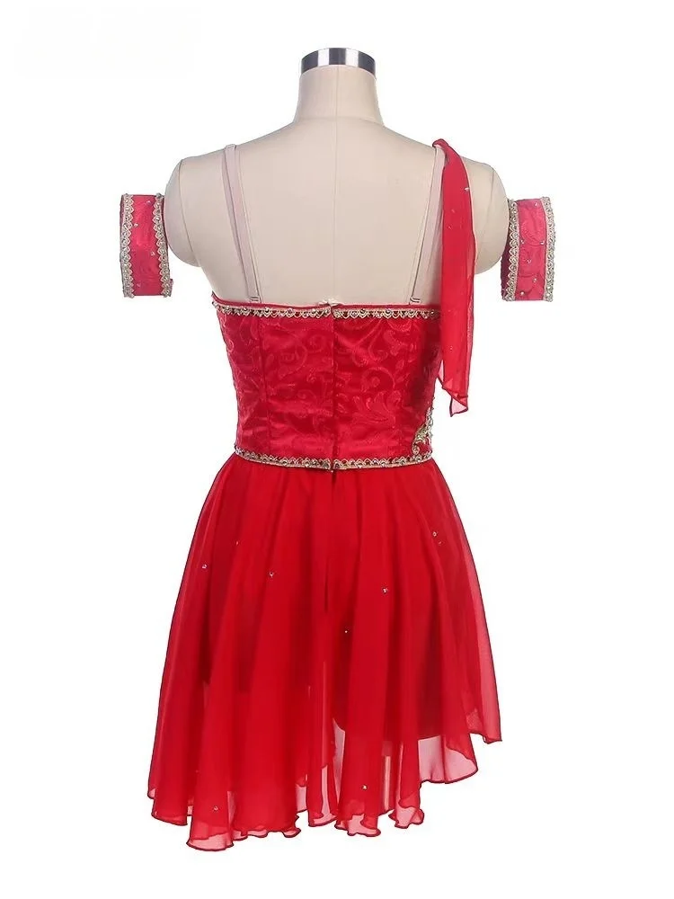 Costumes de ballet personnalisés Cupidon Little Angel pour enfants, costumes de spectacle, jupes de plateau et jupes courtes en mousseline de soie