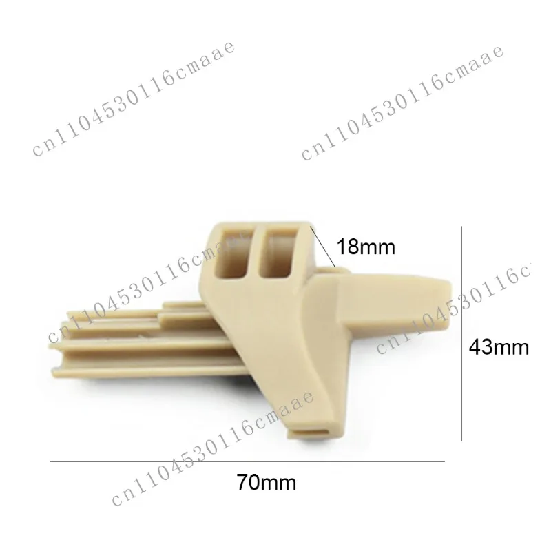 

New Model Car Trunk Clip 1696930284 2-piece Set Beige Wrapping Rack Plastic Clip