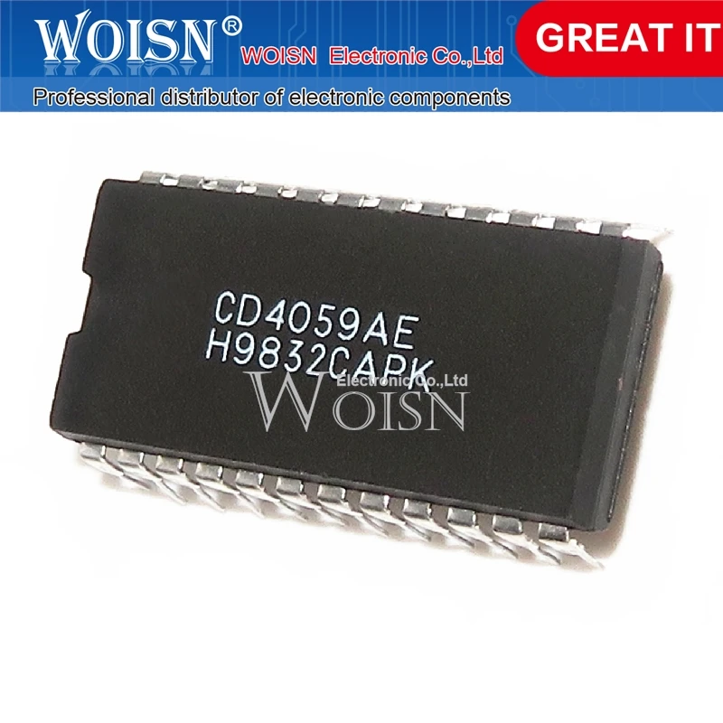 

1 шт./партия, HEF4059BP CD4059AE HEF4059 CD4059 DIP-24