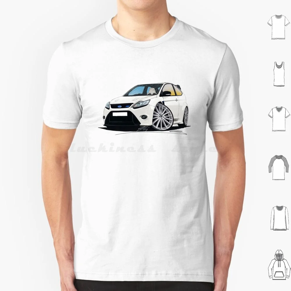 Rs ( Mk2 ) White T Shirt Cotton Men Women DIY Print Rs Rs Mk2 Hot Hatch Sports Car Rally Car Cars