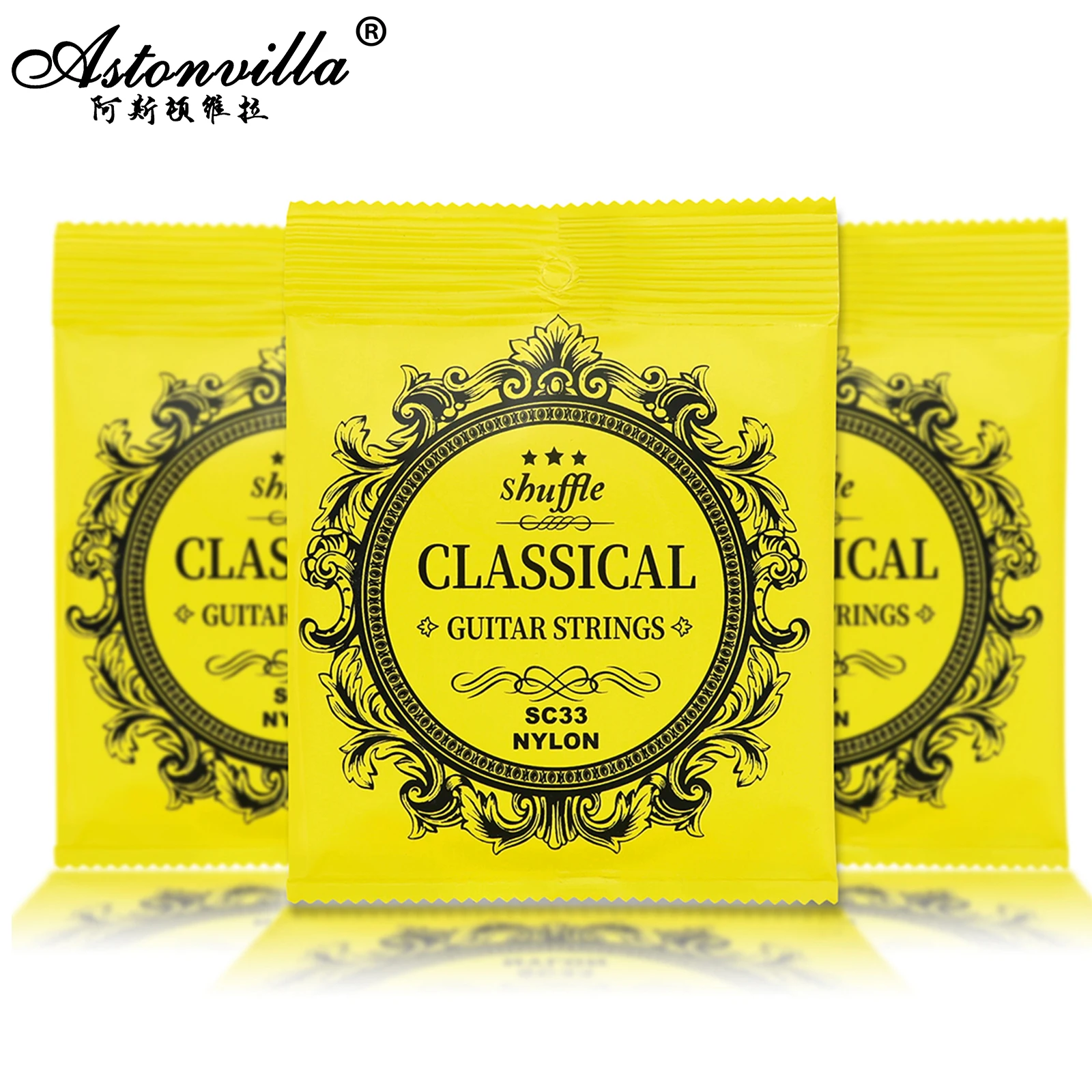 Shuffle Classical Guitar Strings SC33 Guitar Musical Instruments Replace Accessories Universal Nylon Thread Strings