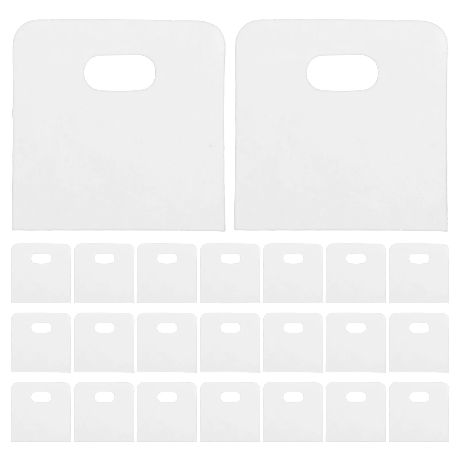 

100 Pcs Replacement Clip Parts Vane Savers Blind Repair Clip Snap Blind Curve White Tab Vane Kit Accessories