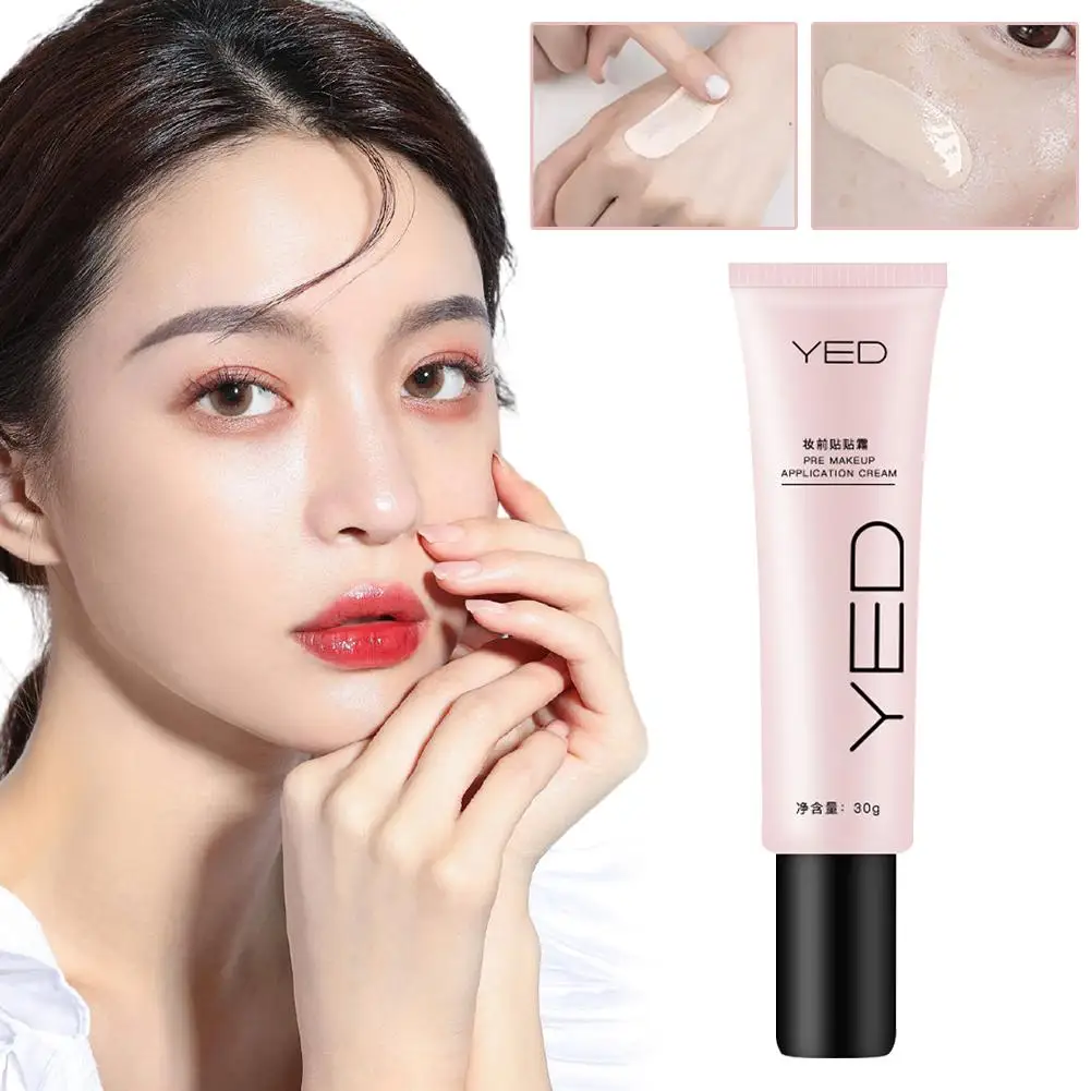 Face Primer 30g Pre Makeup Application Cream Smooth Nicotinamide Seed Sweat Resistant with and Ingredient Oil Jojoba and L7L6